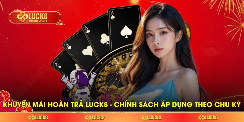 Khuyến Mãi Hoàn Trả LUCK8 - Chính Sách Áp Dụng Theo Chu Kỳ